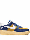 Nike Air Force 1 Low SP Undefeated 5 On It Blue Yellow Croc