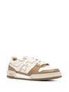 FENDI Match FF-appliqué leather sneakers