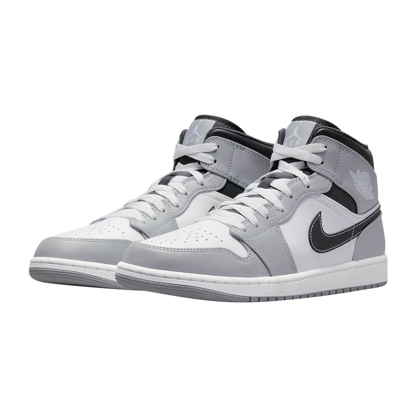 Air Jordan 1 Mid Light Smoke Grey Anthracite