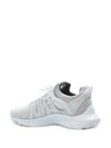 FENDI Tag lace-up panelled sneakers