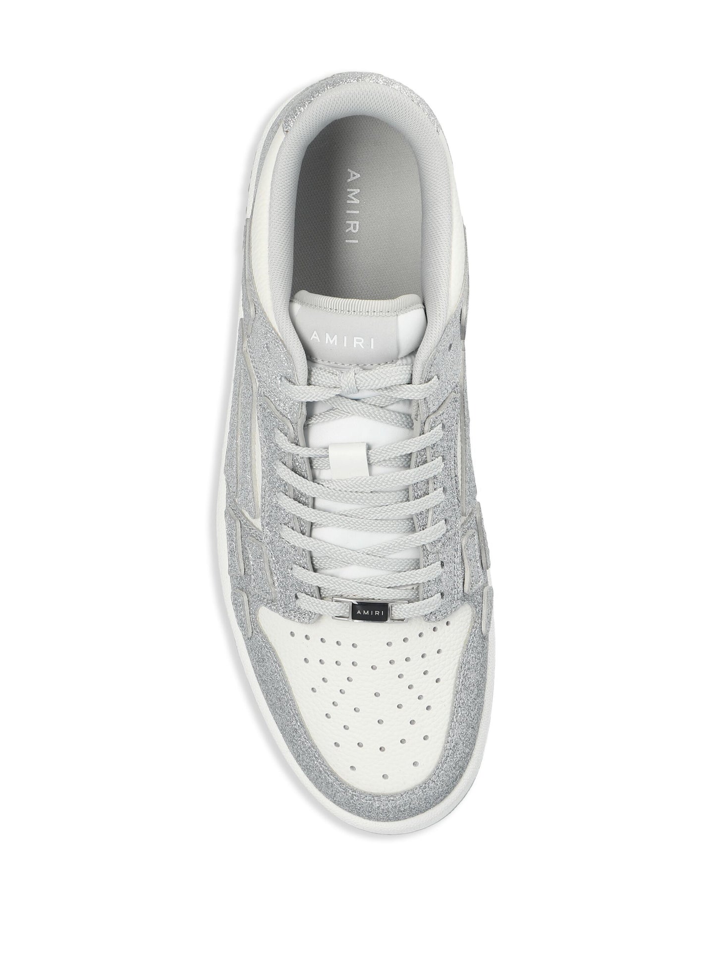 AMIRI Skel Top glitter panelled sneakers