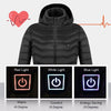 New Heated Jacket Coat USB Electric Jacket Cotton Coat Heater Thermal Clothing Heating Vest