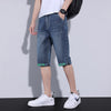 Straight Loose Casual Middle Pants Cropped Beach Pants Men