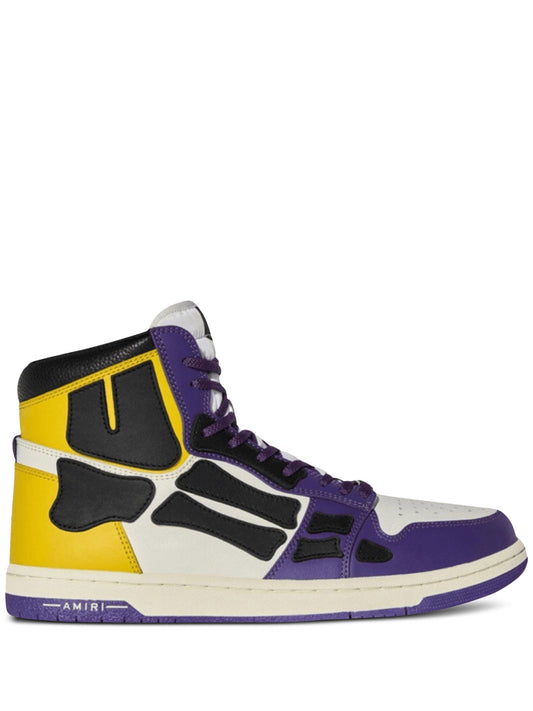 AMIRI Skel Top "Purple/White/Gold" sneakers