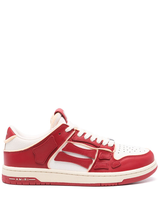 AMIRI Collegiate Skel panelled sneakers