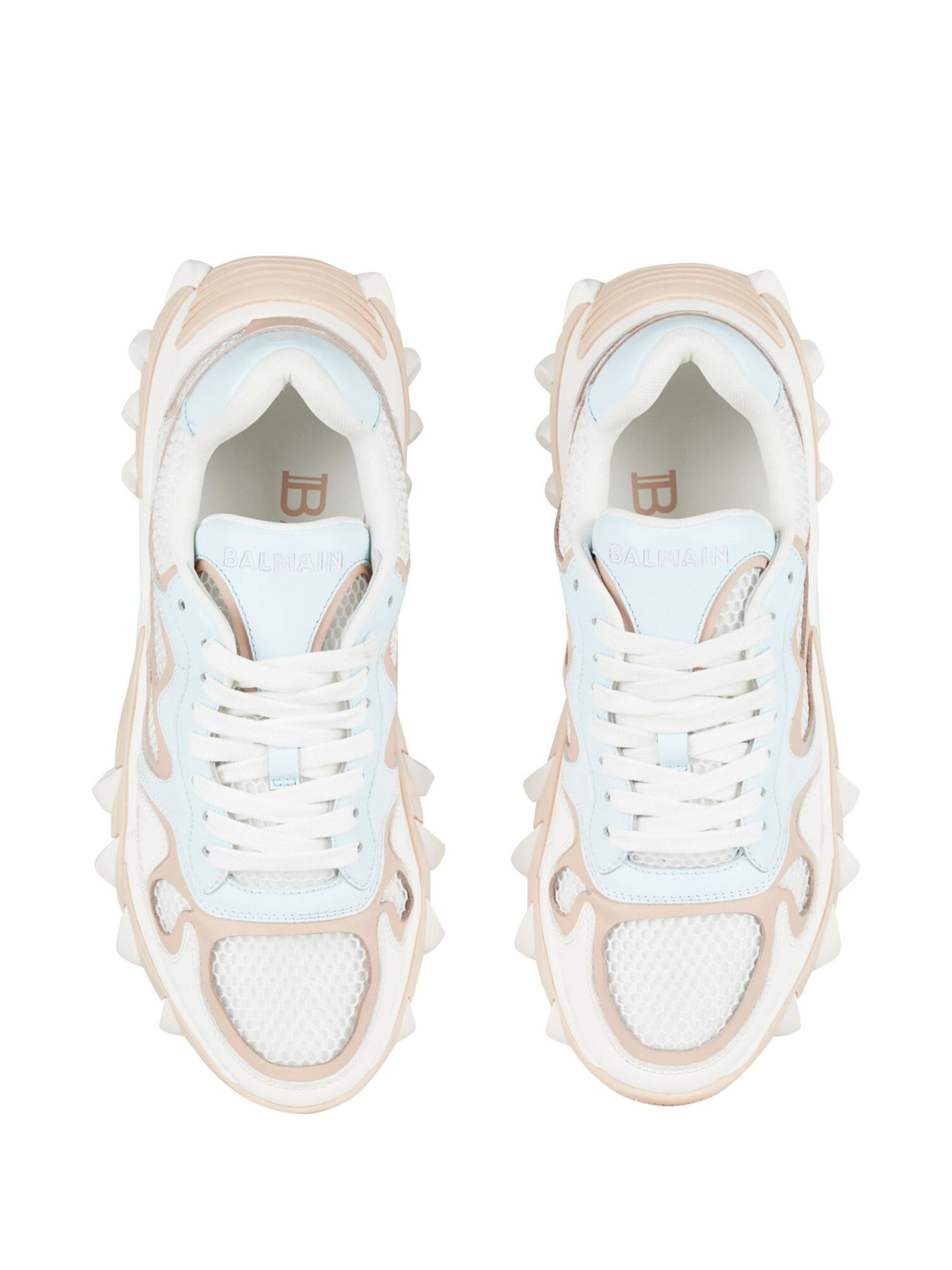 Balmain B-East leather sneakers