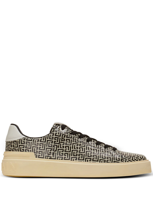 Balmain B-Court Flip leather sneakers