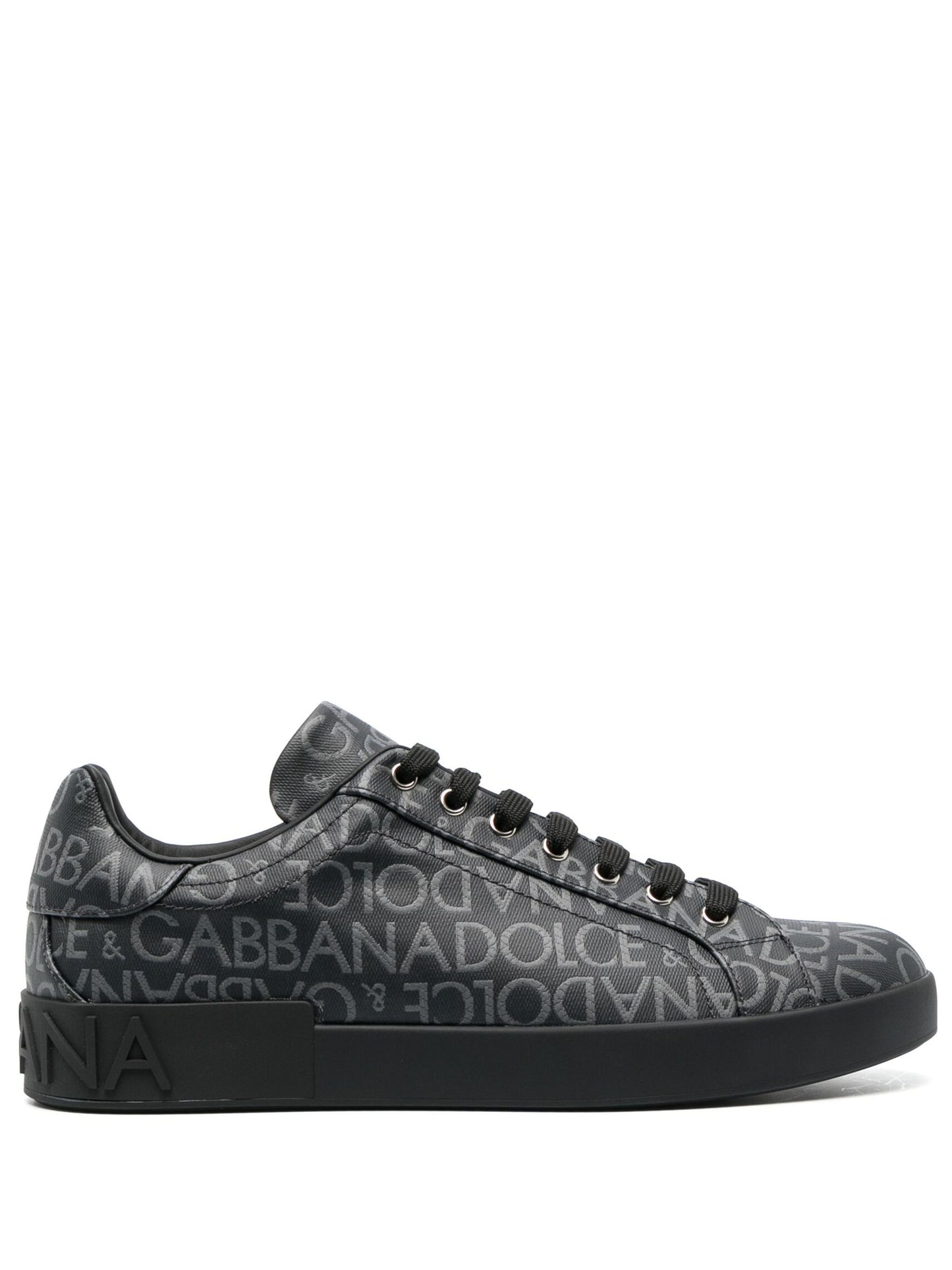 Dolce & Gabbana - Portofino coated jacquard sneakers