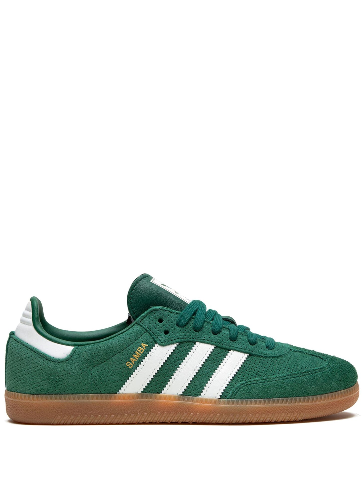 adidas Samba OG "Core Green/Core White/Gum" sneakers