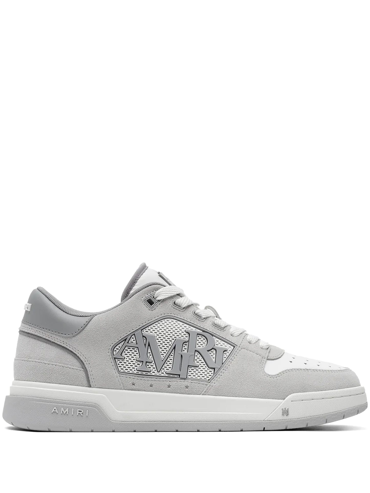 AMIRI logo-embellished suede sneakers