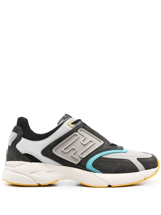 FENDI logo-embossed low-top sneakers