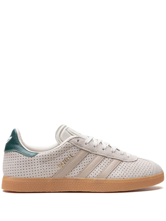 adidas Gazelle "Aluminium/Collegiate Green" sneakers