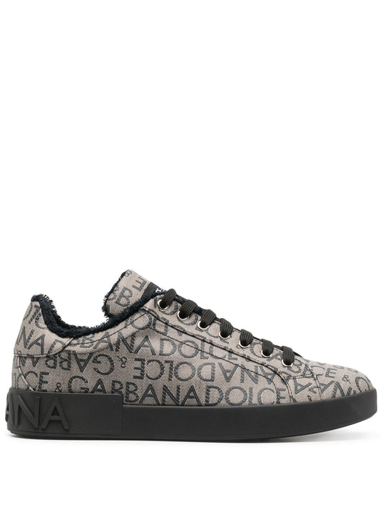 Dolce & Gabbana - Portofino jacquard sneakers