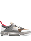 Christian Louboutin Astroloubi panelled suede sneakers