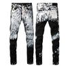 Purple Brand Jeans Foreign Trade Cross-border In Stock American High Street Heavy Industry Manual
