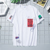Large cotton round neck T-shirt for men