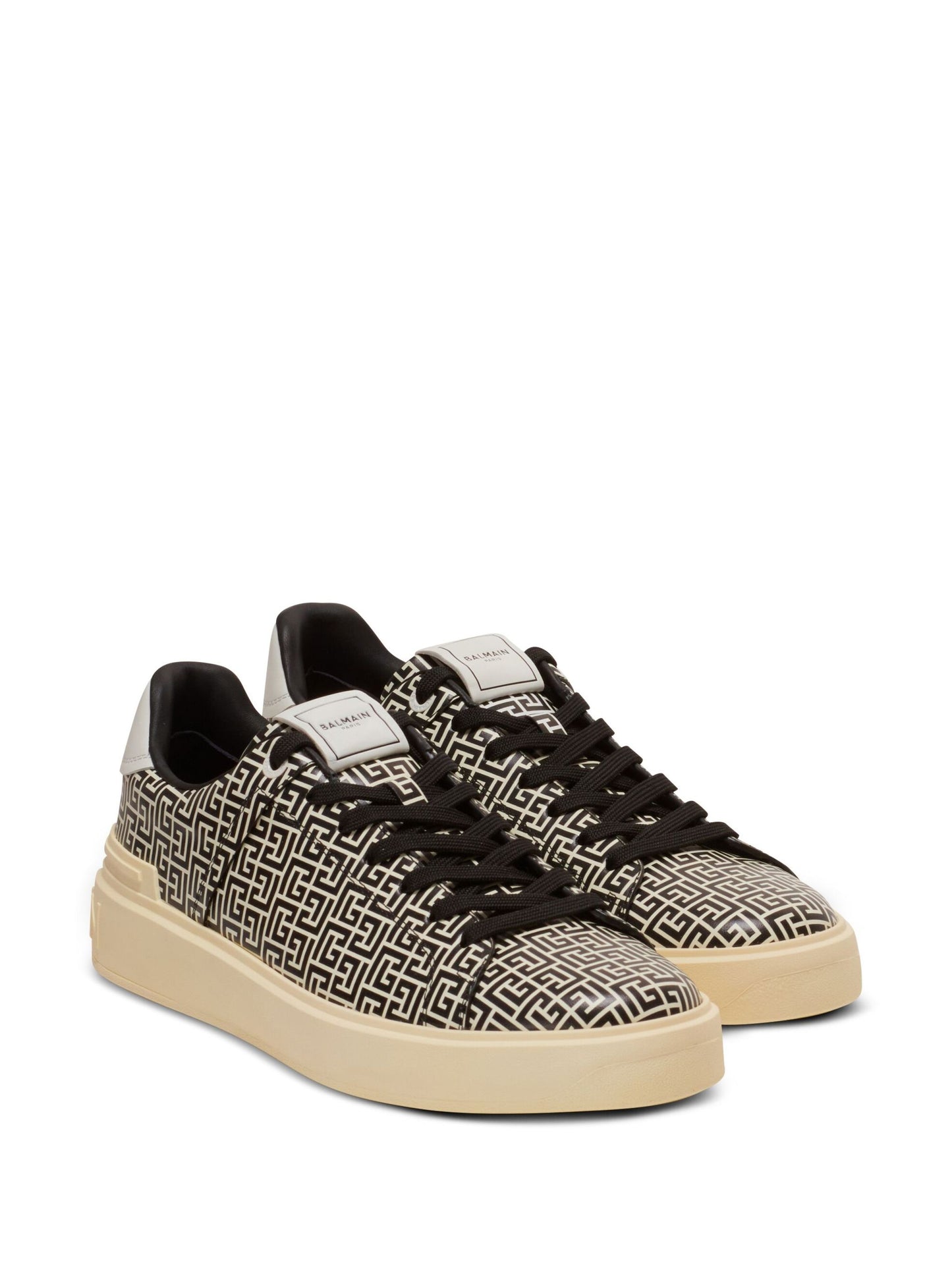 Balmain B-Court Flip leather sneakers