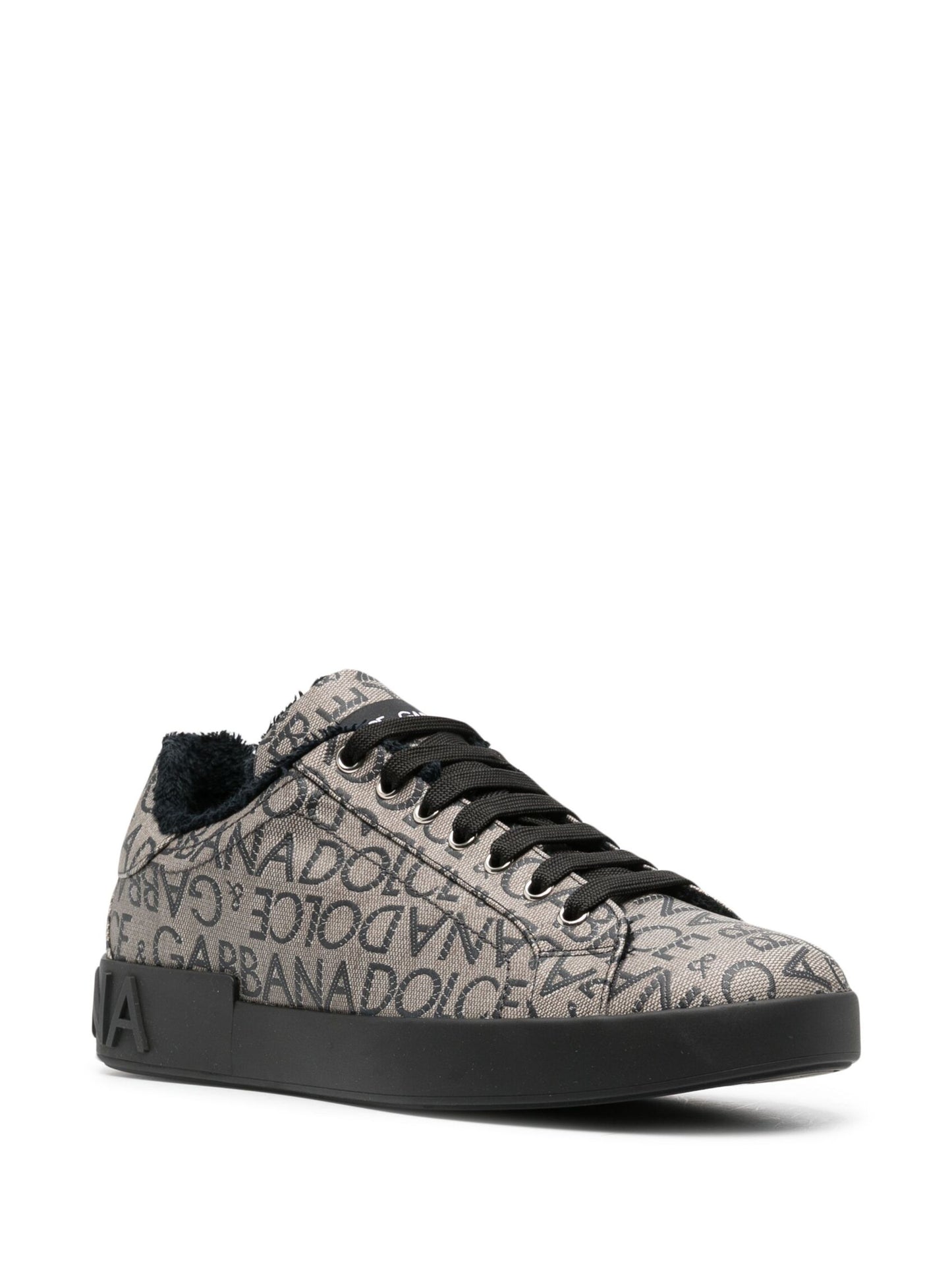 Dolce & Gabbana - Portofino jacquard sneakers