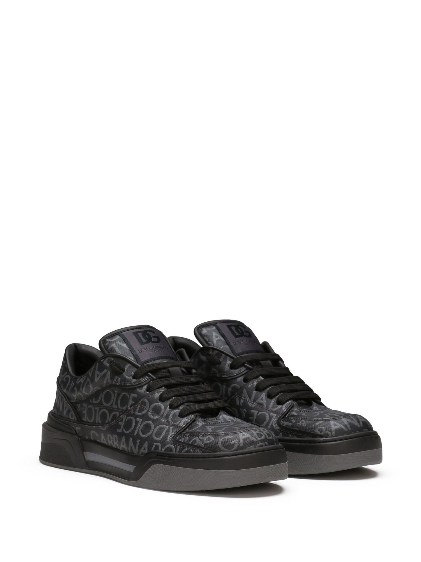 Dolce & Gabbana - New Roma coated-jacquard sneakers