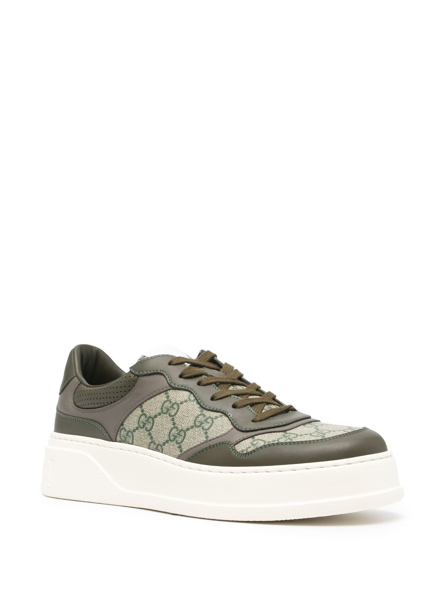 Gucci GG Supreme panelled sneakers