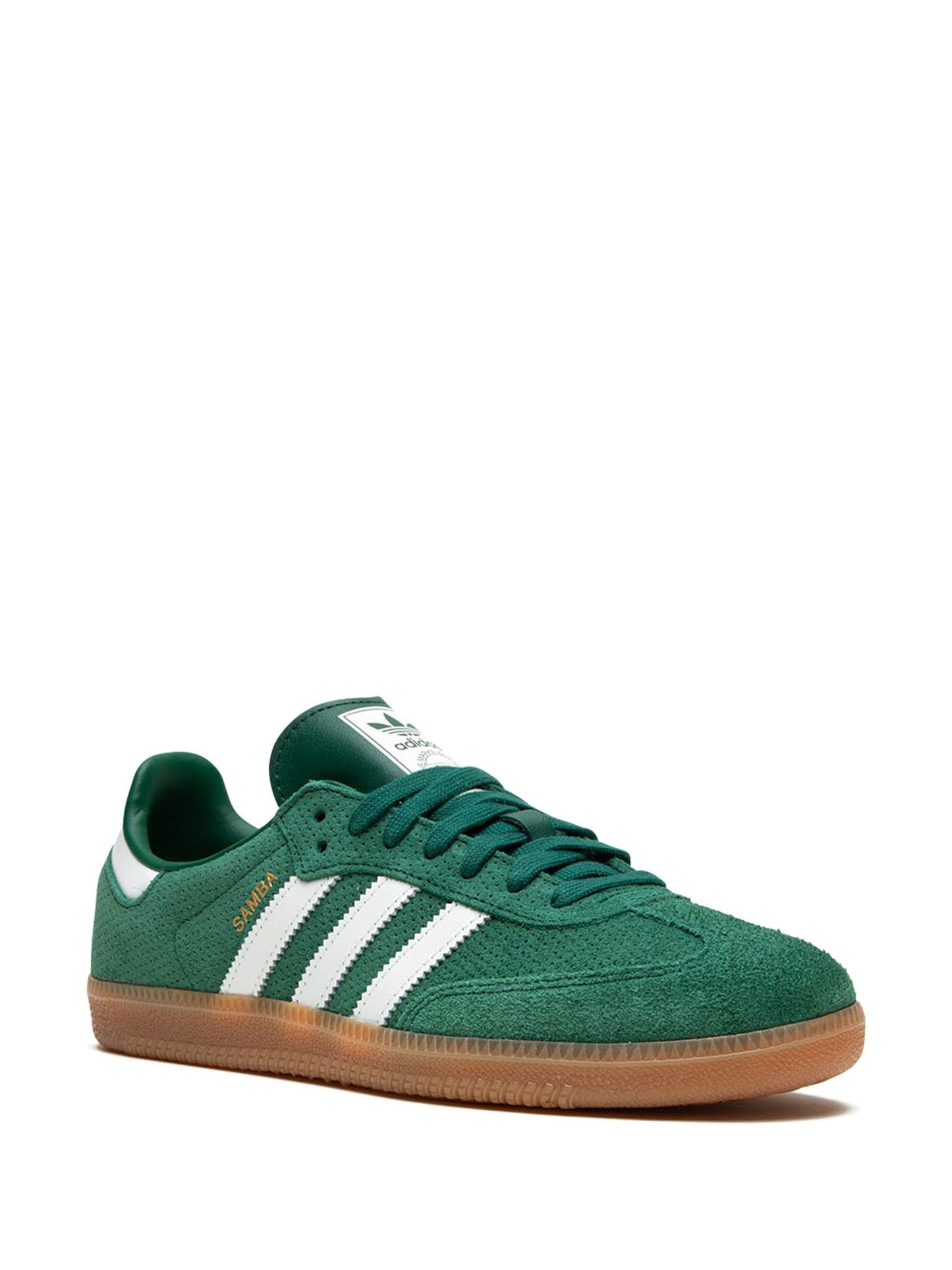 adidas Samba OG "Core Green/Core White/Gum" sneakers