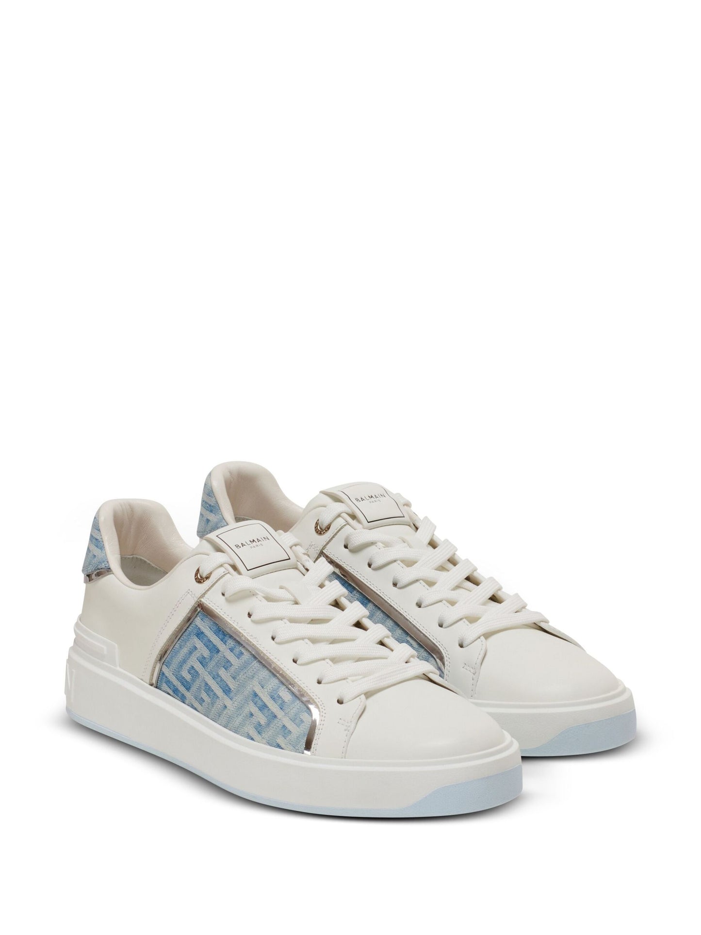 Balmain B-Court leather sneakers