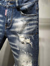 New Fashion Personality Men's Jeans Short