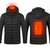 New Heated Jacket Coat USB Electric Jacket Cotton Coat Heater Thermal Clothing Heating Vest