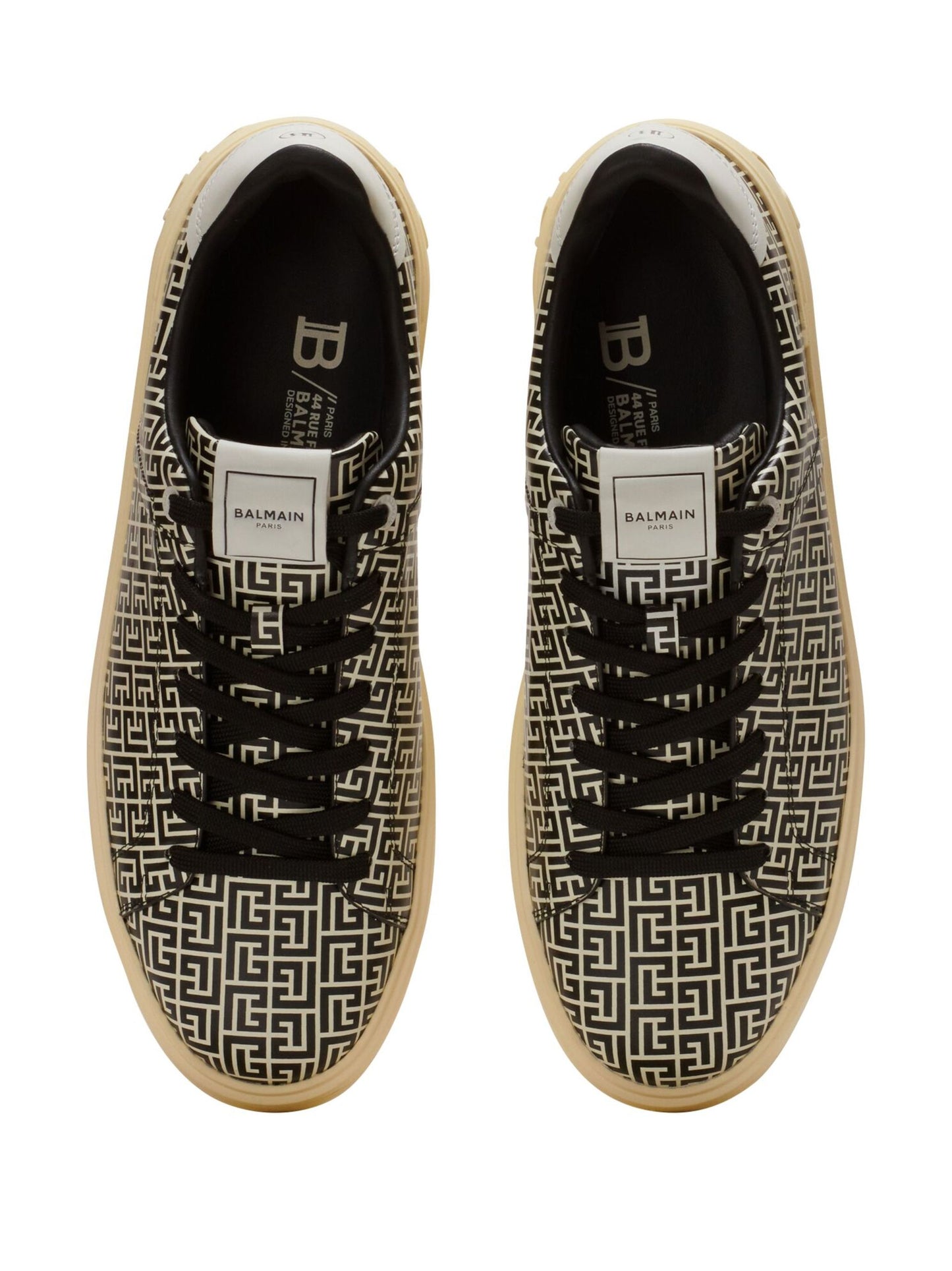 Balmain B-Court Flip leather sneakers