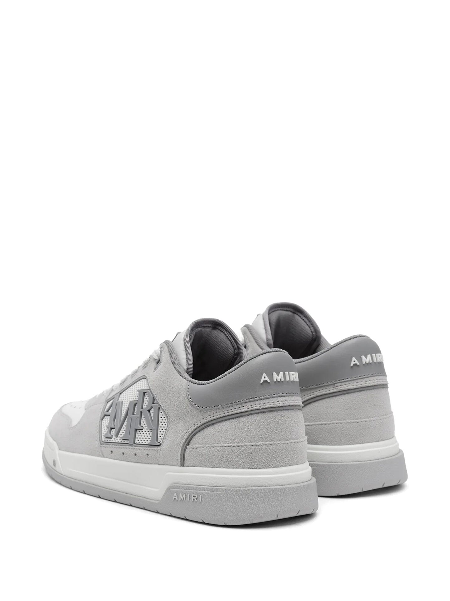 AMIRI logo-embellished suede sneakers