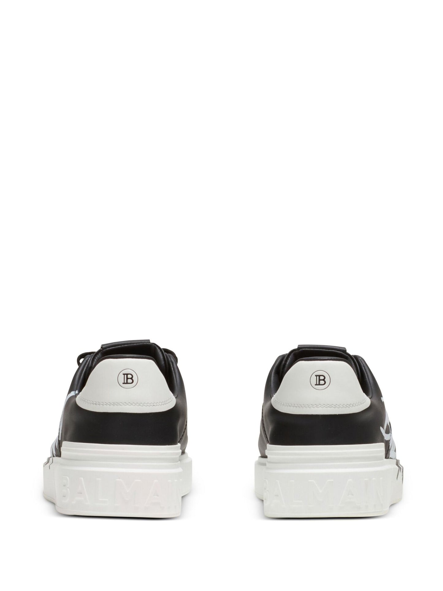 Balmain logo-print lace-up sneakers