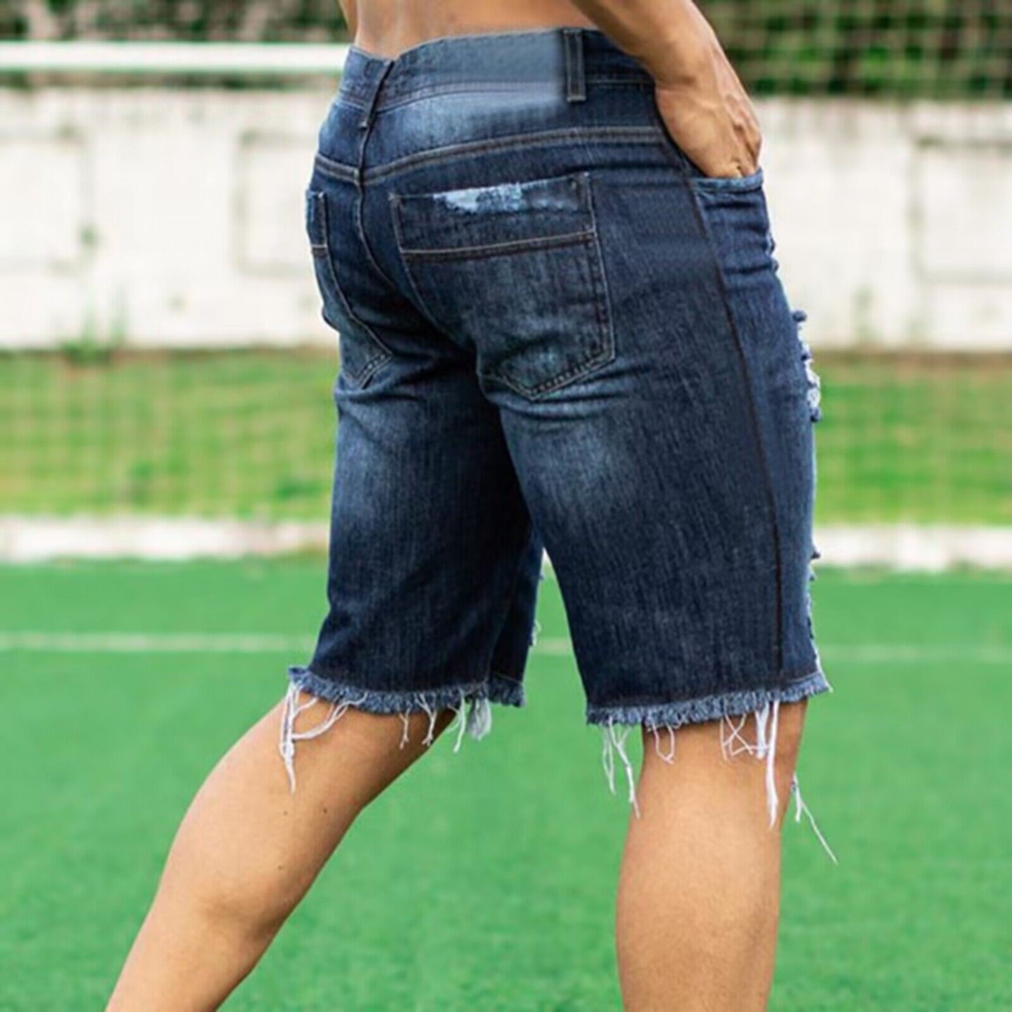 Men's New Fashion Denim Shorts