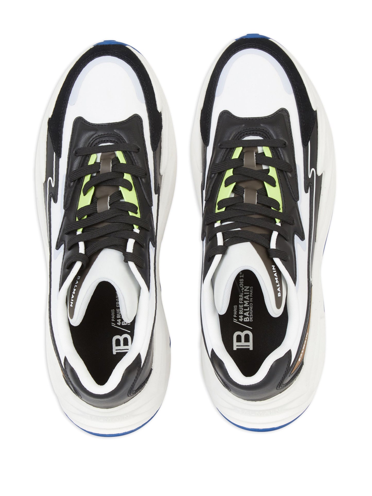 Balmain B-DR4G0N panelled sneakers