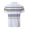 Men's Striped Short Sleeve Summer Business Casual Loose T-shirt