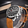 Men's Luxury Quartz Watch – Casual Business Leather Design