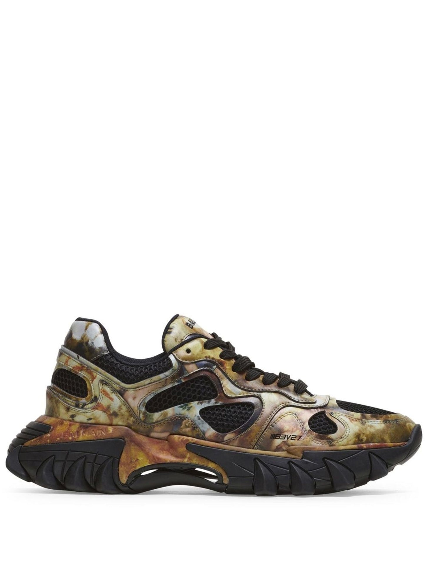 Balmain B-East graphic-print sneakers