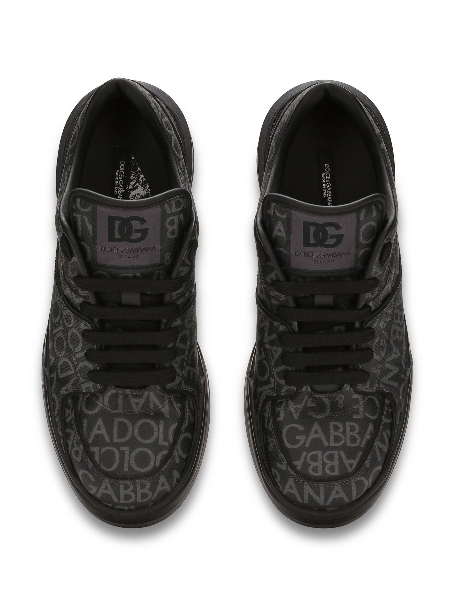 Dolce & Gabbana - New Roma coated-jacquard sneakers