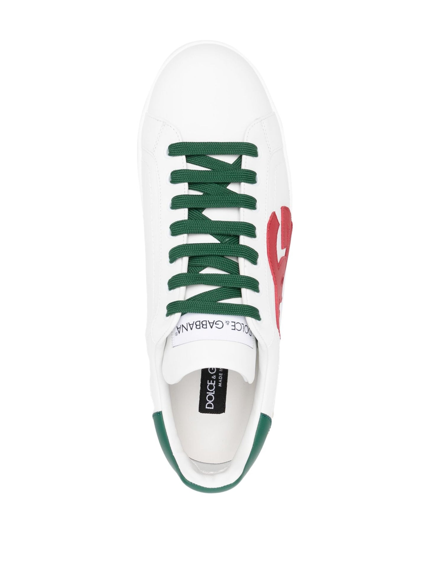 Dolce & Gabbana - Portofino logo-patch sneakers