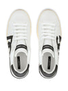 Dolce & Gabbana - Portofino logo-print leather sneakers