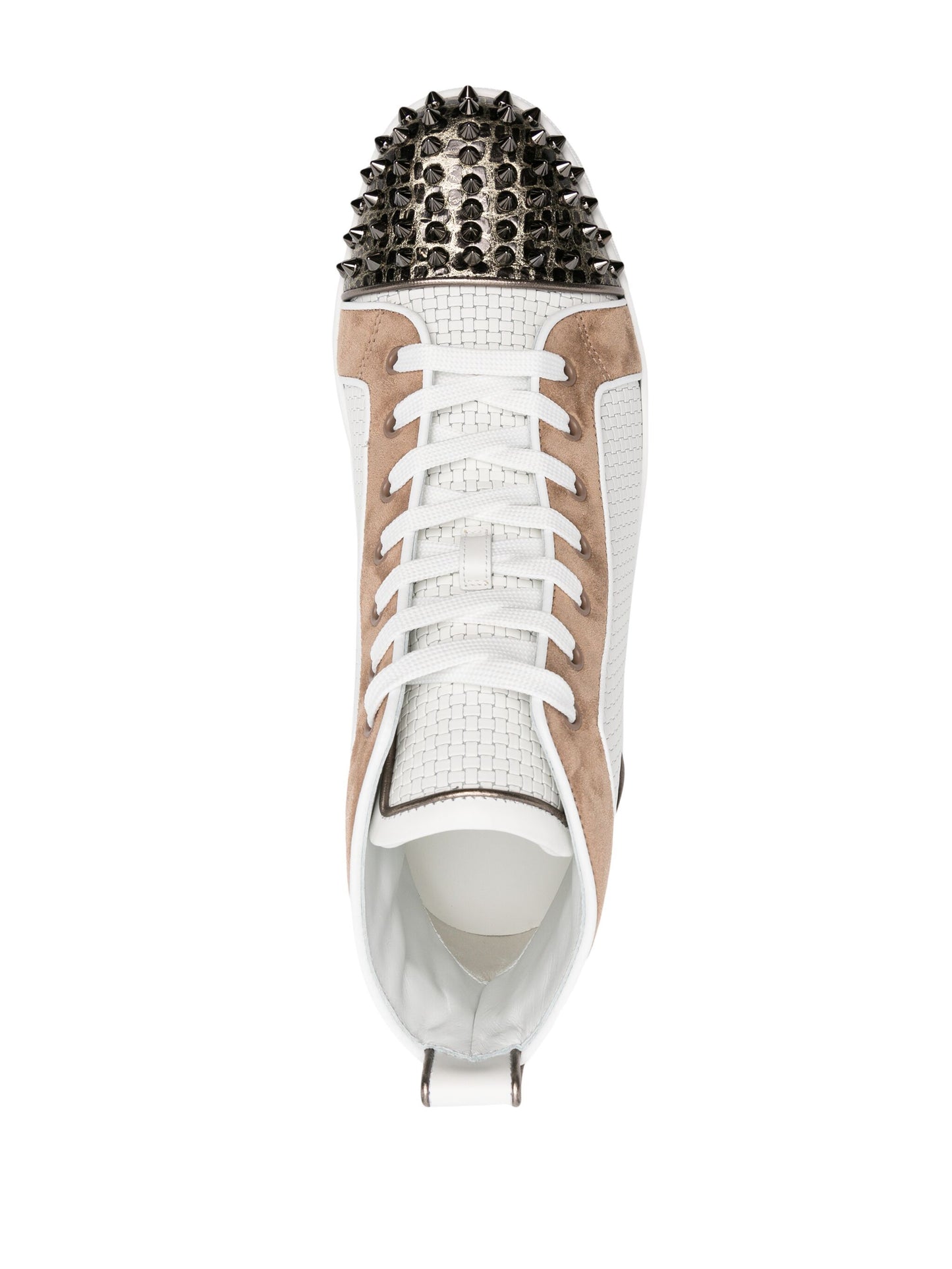 Christian Louboutin Lou Spikes leather sneakers