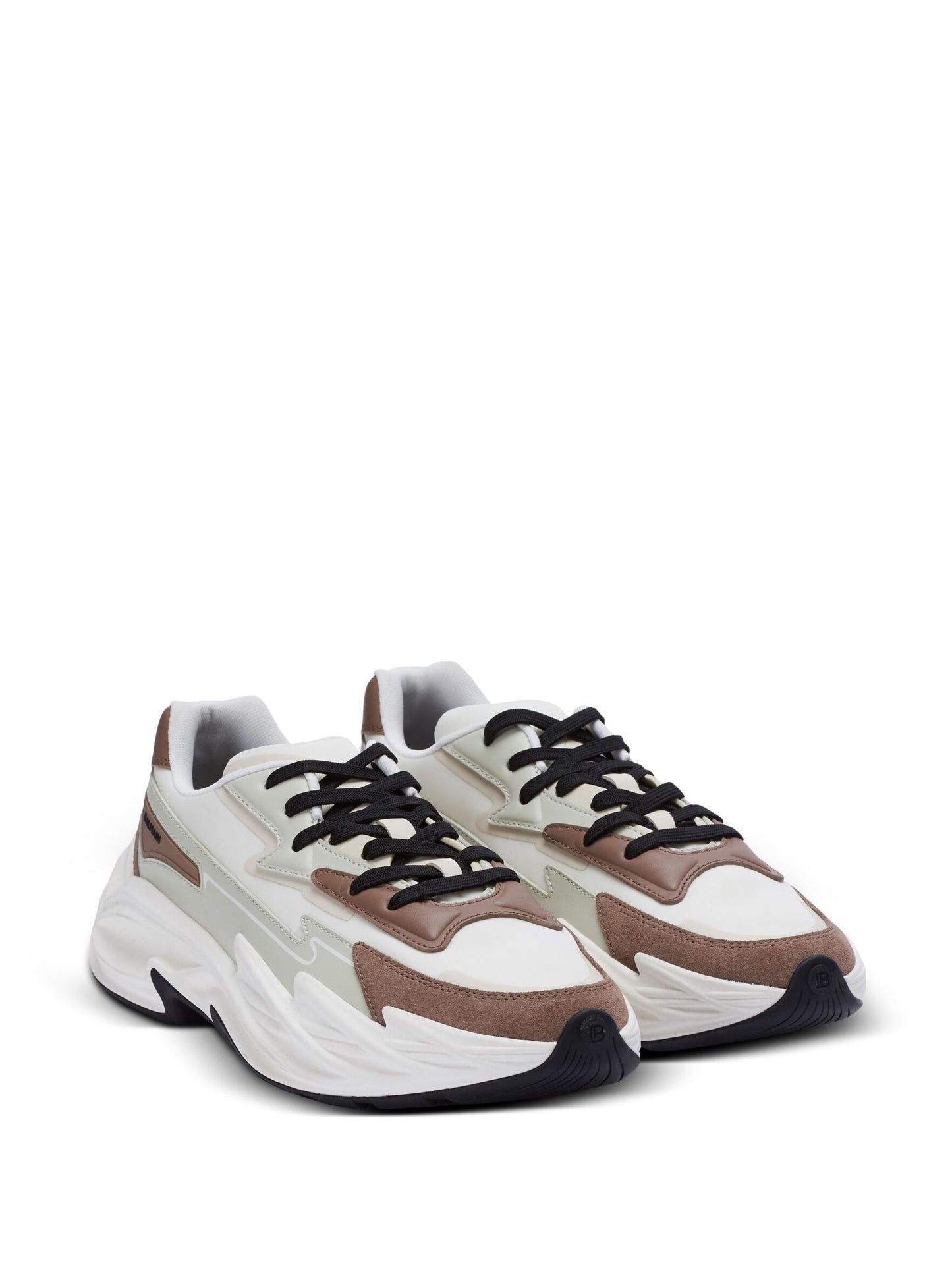 Balmain Run-Row leather sneakers