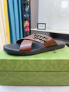 GUCCI Men's Sandals - High-Quality Cowhide Strap