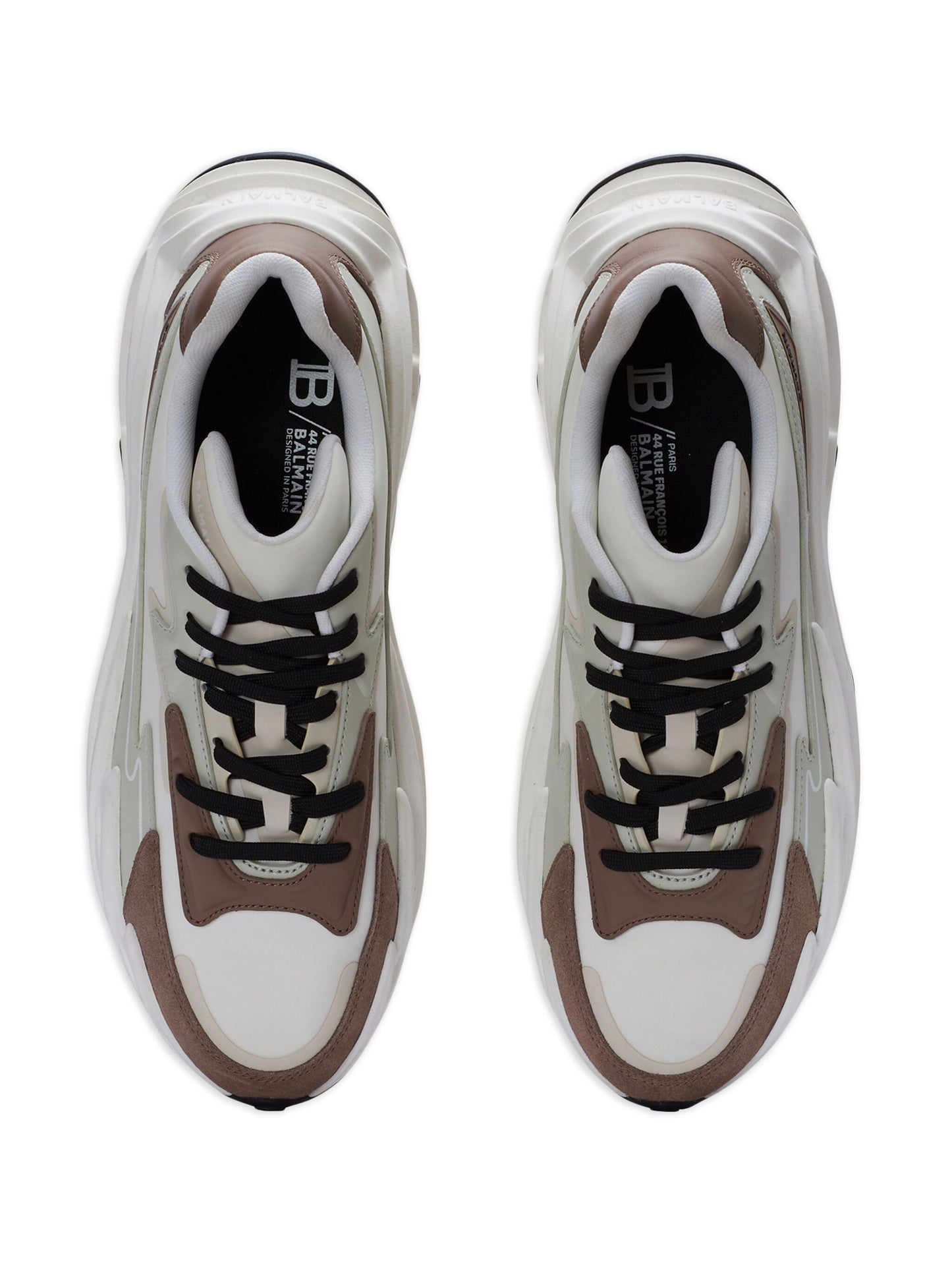 Balmain Run-Row leather sneakers