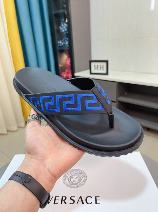 Versace Medusa Greca-pattern flip flops