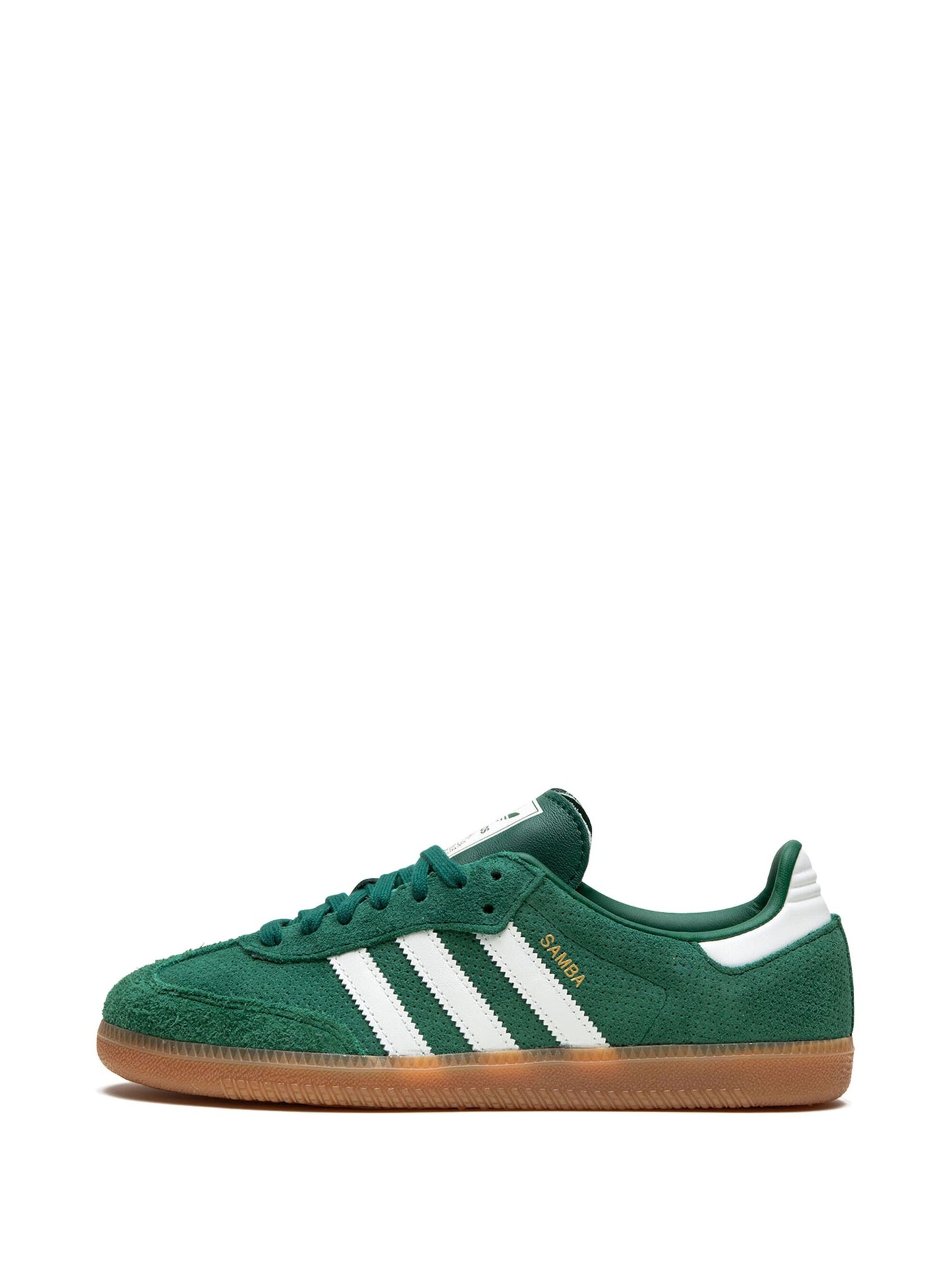 adidas Samba OG "Core Green/Core White/Gum" sneakers