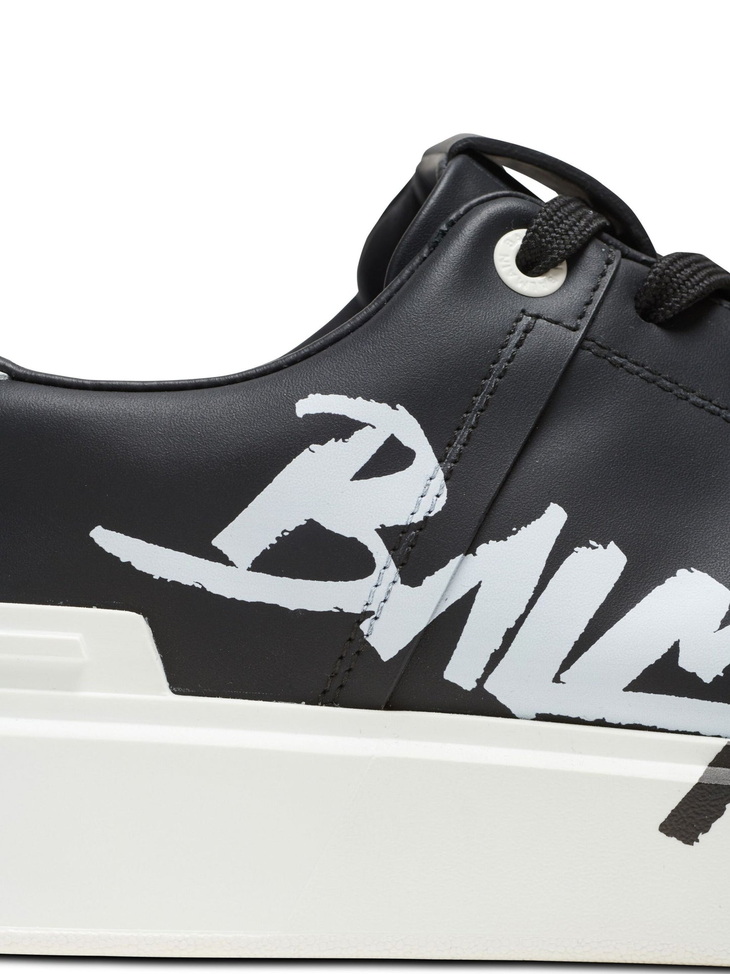 Balmain logo-print lace-up sneakers