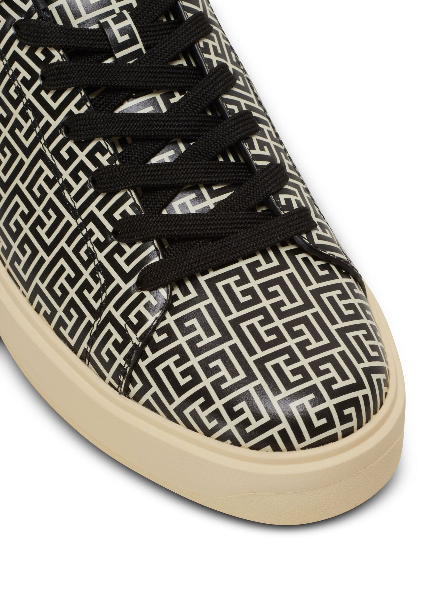 Balmain B-Court Flip leather sneakers