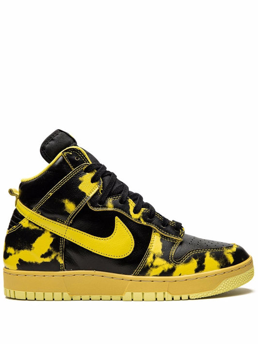 Nike Dunk High 1985 "Yellow Acid Wash" sneakers