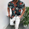 Cross-Border Hot Models Amazon Ebay European And American Men's Short-Sleeved Fashion Shirts Shirts New Tops Men's Trend