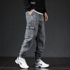 Spring And Autumn Japanese Style Workwear Multi-pocket Jeans